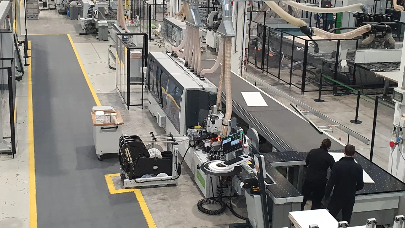 Visit to the Biesse factory